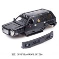 thumbnail image 4 of Vogacara Control remoto 1/10 Modelo Cars Shell ABS Reemplazo Crawler Racing Modificación Accesorio Hogar Exterior Caqui Kits de construcción modelo Negro Vogacara FN010216-02B, 4 of 6