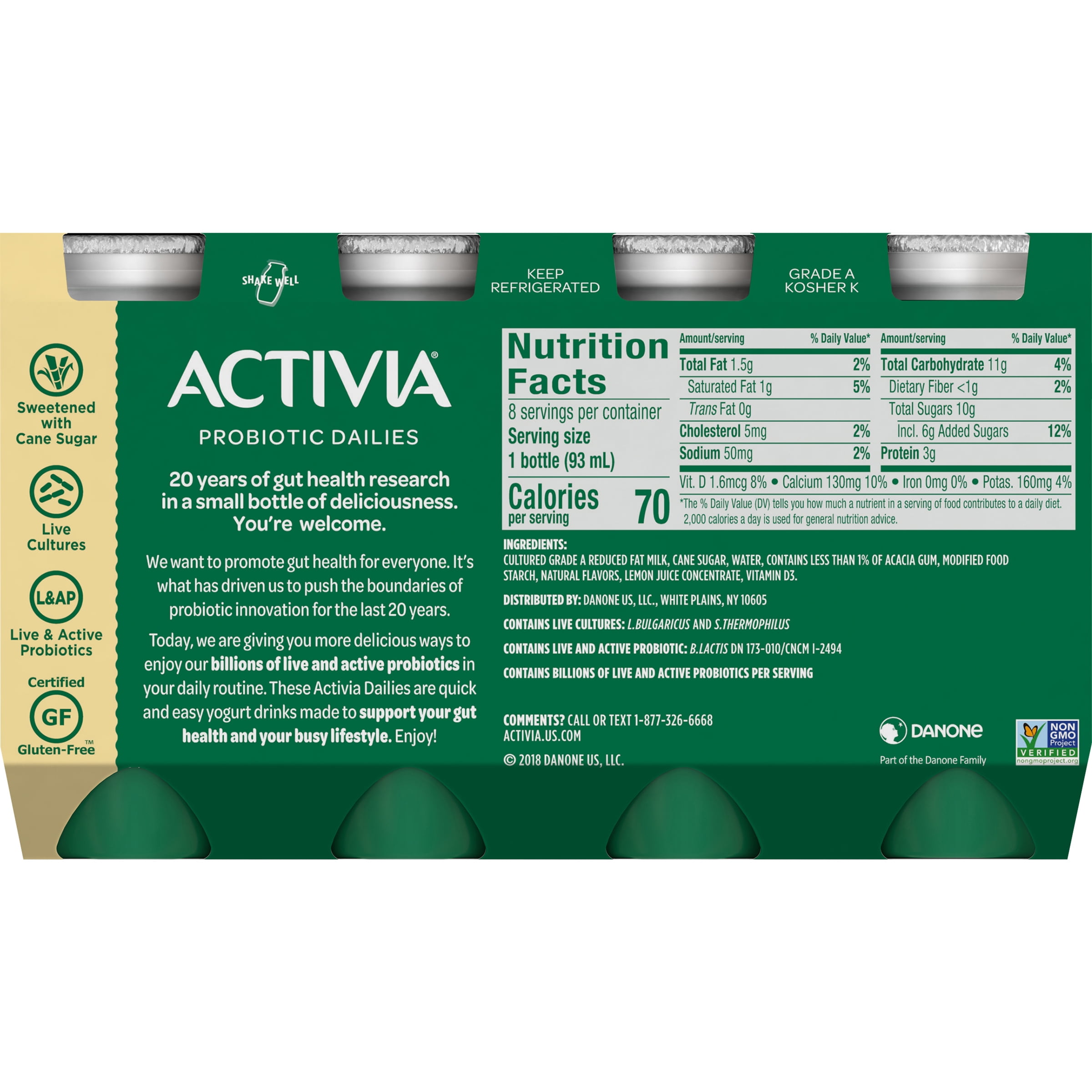 Activia Probiotic Yogurt Nutrition Information Bios Pics