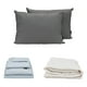 thumbnail image 1 of Protector de Colchón King Size + Sábanas Softy Platino + Almohadas 2Pack, 1 of 8