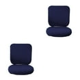 thumbnail image 1 of Guardoinrt Soft and Breathable Swivel Chair Cover Seating Experience Blue Backrest + Cushion Cover 2Set, 1 of 6