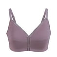 thumbnail image 6 of Jsaierl Women's Lace Bras No Wire Lift T-shirt Bras Seamless Padded Bralettes Stretch Breathable Full Figure Bras, 6 of 9