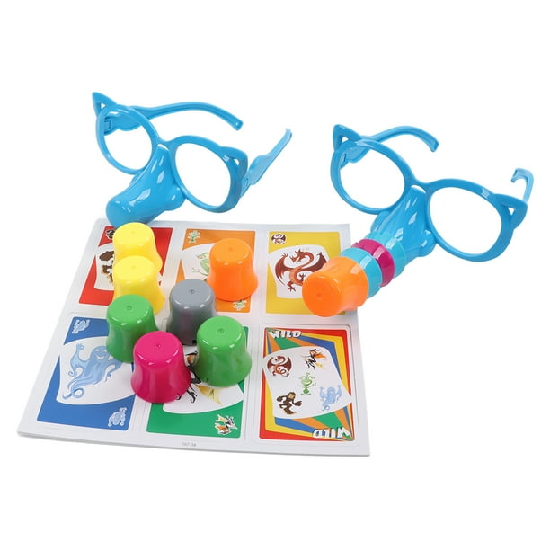 Liar Game Set Nose Cover Glasses Cards Interactive Growing Nose