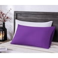 thumbnail image 2 of Dreamon Halloween Super Soft Microfiber Pillowcase-Rich Purple-Standard/Queen, 1 Piece, 2 of 7