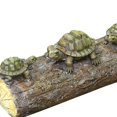 thumbnail image 3 of Turtle Floating Ornament Garden Statue Animal Figurines Lifelike for Turtle Statue Pond, 3 of 9