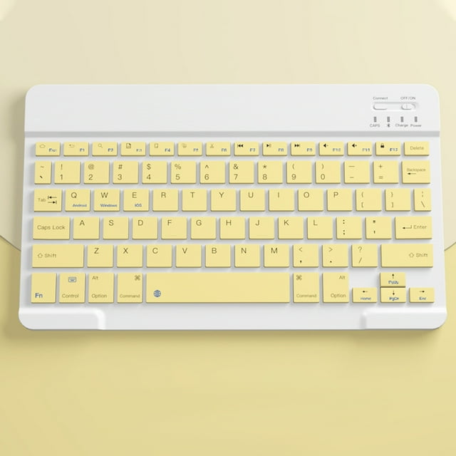 Chmadoxn Bluetooth Clavier et Souris Clavier et Souris Sans Fil BT Portable pour Tablette PC Android Clavier Bluetooth