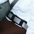 thumbnail image 3 of Deluxe Comfort Memory Foam Seat Belt Pad (12" x 3" x 2") – Prevent Stock Seat Belt Rubbing and Chaffing – Enhanced Seatbelt Safety – Ideal for Pregnant Drivers – Seat Belt Pad, Black, 3 of 3