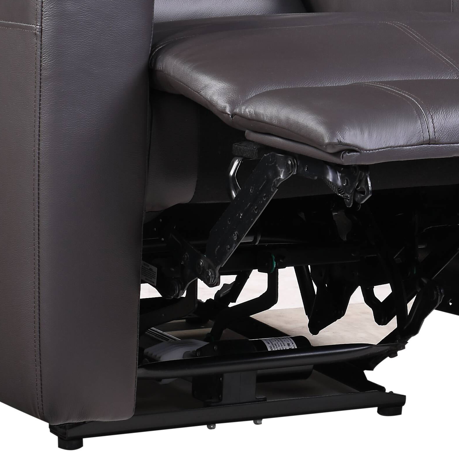 Top Grain Leather Match Power Motion Recliner