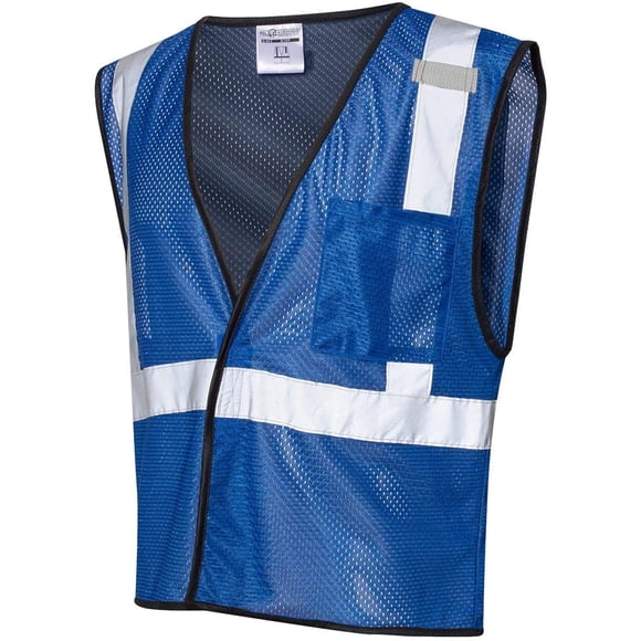ML Kishigo Mens Enhanced Visibility Economy Mesh Vest - Royal Blue, 2XL/3XL, Model Number B121-2X-3X