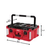 Milwaukee - PACKOUT 22 in. Large Portable Tool Box Fits Modular Storage System