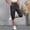 Dark Gray, variant on Maean Women's Capri Pants Quick Dry Joggers Capris Pant Drawstring Elastic Waist Loose Trousers with Pockets