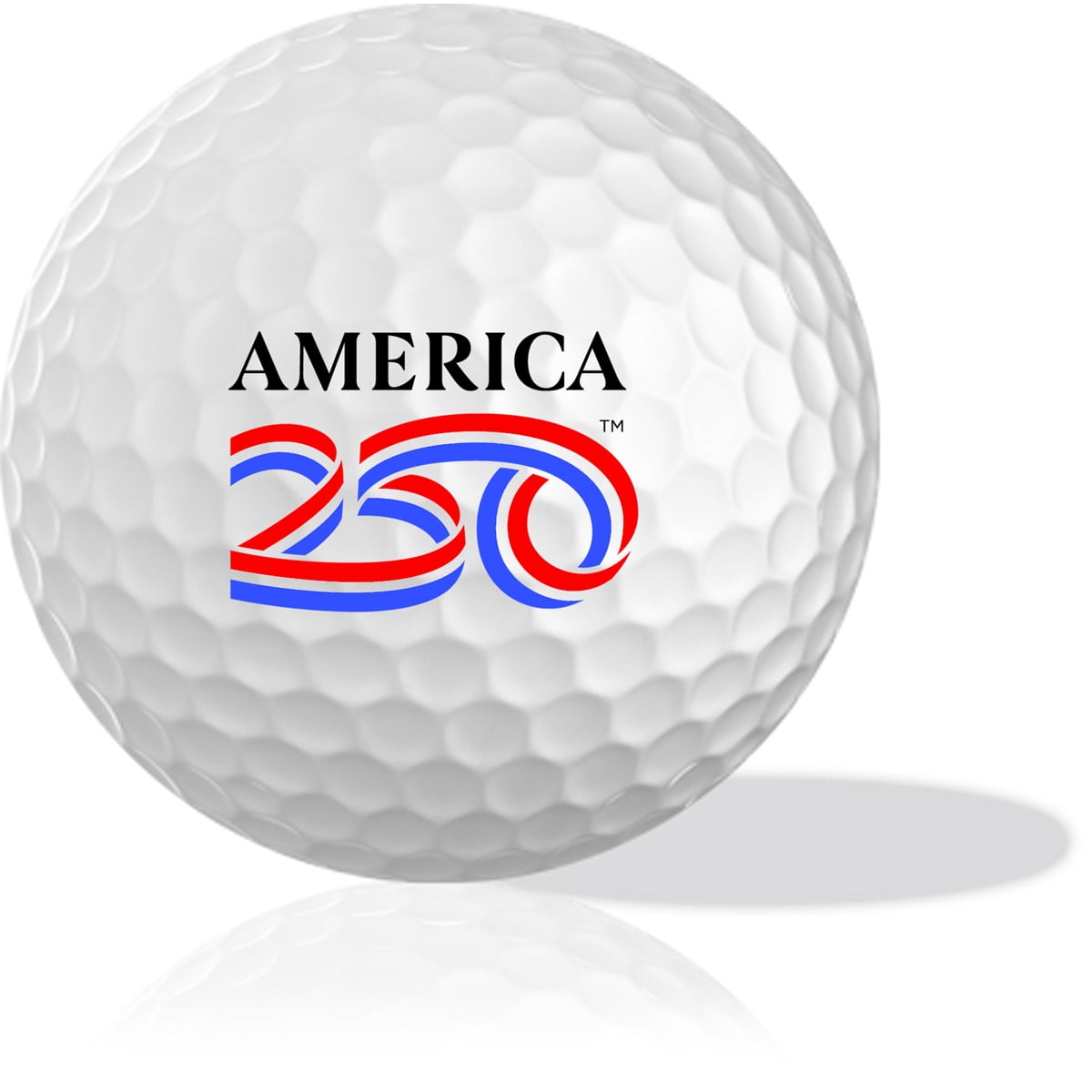 America 250 Red, White and Blue Golf Balls, 12 Pack by GBM GOLF