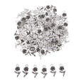 thumbnail image 4 of 100 Pedazos Colgante de Aleación para Joyería Hecha Collar Pulseras Artesanías Diversas Yinane Plata 10 mm, 4 of 8