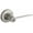 Satin Nickel, variant on Kwikset 405Lrl-S Ladera Keyed Entry Single Cylinder Door Lever Set - Chrome