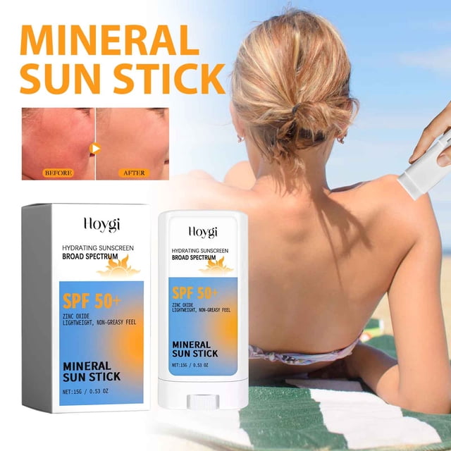 Puntoco Barra de protección solar humectante SPF50 Haydrating Sunscreen Broad Spectrums Minerals Sun Stick 15 g