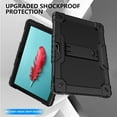 thumbnail image 4 of FIEWESEY Case for Sky PAD 10 10.1" Tablet Case,Heavy-Duty Drop-Proof Shockproof Hybrid Kids Protective Case for Sky PAD 10 Tablet 10.1 inch Tablet (Black/Black), 4 of 9
