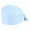 Light Blue, variant on Scrub Cap With Buttons Bouffant print Hat With Sweatband for Womens and Mens(Black One Size)