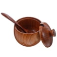 thumbnail image 1 of Here's a polished and engaging product description for your **Wooden Condiment Jar with Lid Spoon**:\n\n \n\n### 🌟 **Stylish Wooden Condiment Jar with, 1 of 5