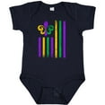 thumbnail image 3 of Inktastic Mardi Gras Flag 2 Boys or Girls Baby Bodysuit, 3 of 5