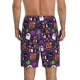 thumbnail image 3 of Easygdp Halloween Sweet Candy Men's Short Pajama Pants, Sleep Shorts, Household Pants, Casual Pants with Pockets - Small, 3 of 9