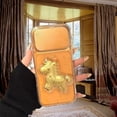 thumbnail image 4 of BotaniNest 3D Cartoon Horse Phone – Protective Shockproof Phone Cover With Embossed “ Fortune” Design Glitter & Clear Compatible With Multiple Smartphone Models Styl, 4 of 7