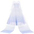 thumbnail image 4 of Snow Queen Act 2 Elsa Costumes Princess Dresses Elsa Dress for Girls with Wig,Crown,Magic Wand ,Gloves 7-8 Years(140,K11), 4 of 4
