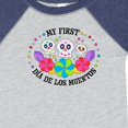 thumbnail image 4 of Inktastic My 1st Dia De Los Muertos with Sugar Skulls and Flowers Boys or Girls Baby Bodysuit, 4 of 5