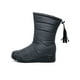 thumbnail image 5 of Botas de nieve para mujer, botas de invierno impermeables de piel sintética para mujer, botas de media pantorrilla para exteriores, 5 of 8
