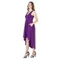 thumbnail image 5 of Womens Sleeveless High Low Dress, 5 of 9