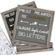 thumbnail image 1 of Pizarra de letras obliviscar 725 letras estilo cursiva de doble cara, 1 of 6