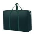 thumbnail image 1 of Bolsa de almacenamiento extragrande para ropa de cama, bolsa multifuncional para mudanzas, bolsa para lavandería Verde, 1 of 9