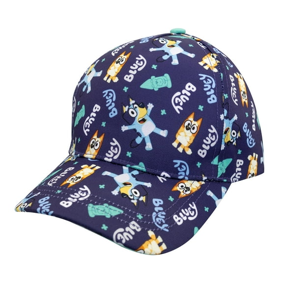 Bluey Hat Toddler Baseball Cap ? Cute Hat for Kids, Adjustable Toddler Ball Cap, Bingo, Bandit Multicolor