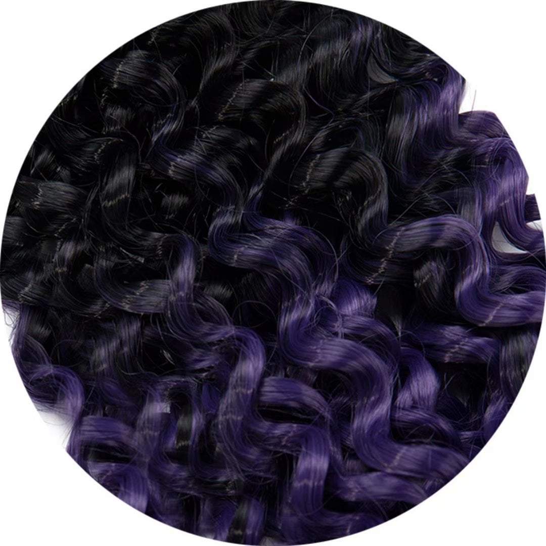 Black to Dark Purple