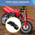 thumbnail image 5 of Plastic Front Wheel for Protector for CRF50 Dirt Pit Bike (Black), 5 of 9