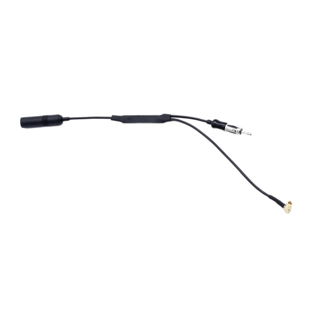 Adaptador Divisor de Antena Y FM AM DAB Compatible con Piezas de Accesorios de Radio de Vehículos Macarena Cable adaptador