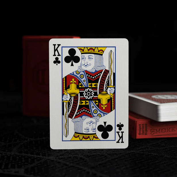 Smoke & Mirrors Anniversary Rouge Edition Playing Card Twin Pack