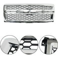 thumbnail image 6 of Genrics Chrome Front Bumper Honeycomb Grille Replacement for 2014-2015 Silverado 1500 104-02508B, 6 of 7