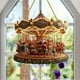 thumbnail image 4 of Xihbxyly Carrusel de Papá Noel Acrílico, Diseño Giratorio, Llamativo Colgante para Ventana, Decoración Festiva, para Porche y Ventana, Duradero y de Fácil Instalación, Decoración Navideña, 1 Pieza, 4 of 6