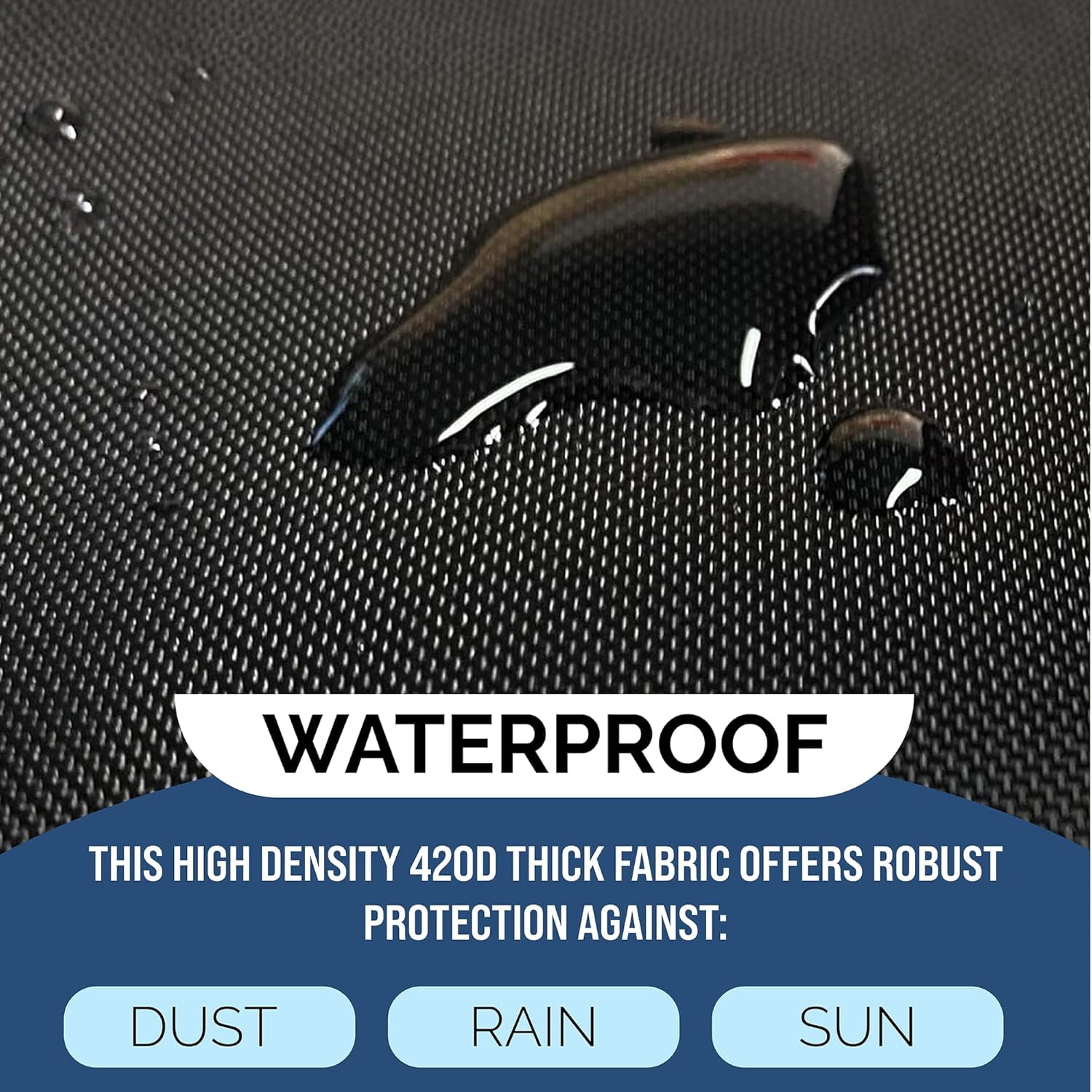OhhGo 2 Pcs Washing Machine Cover, Waterproof Machine Protection Cover Dust-proof Moderately Sunscreen Washer Dryer Cover Fit for Front Load Washer Dryer, All Weather Protection, Black