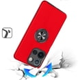 thumbnail image 3 of For Moto G Power 2026/2025 CHIEF Oil Painted Magnetic Ring Stand Hybrid Case Cover - Red, 3 of 3