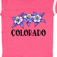 thumbnail image 4 of Inktastic Colorado Columbine Flowers Boys or Girls Baby Bodysuit, 4 of 5