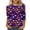 01 Multicolor4, variant on Fewfanhot Womens Blouses Casual 3/4 Sleeve T-Shirts Round Neck Tunic Tops Business Casual Outfits 2026 Fall Fashion Clothes