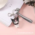 thumbnail image 1 of Llavero Kawaii de dibujos animados Sanrio, Hello KT, Kuromi, Cinnamoroll, Pompón, Purin, Mymelody, bolsa de coche, colgante para pareja, nuevo, 1 of 5
