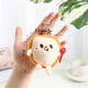 thumbnail image 1 of mfyjkho Llavero de peluche de comida rápida con anilla de metal, diseño de hamburguesa y papas fritas, accesorio para bolso, mochila, recuerdo de fiesta de cumpleaños, 1 pieza, 1 of 2