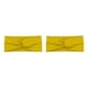 thumbnail image 2 of Sonducket Diadema de ganchillo con estampado de leopardo, banda para la cabeza deportiva, ajustable, ancha, antideslizante para deportes, Yoga, gimnasio, Cúrcuma 2piezas Sonducket CBP382277, 2 of 6