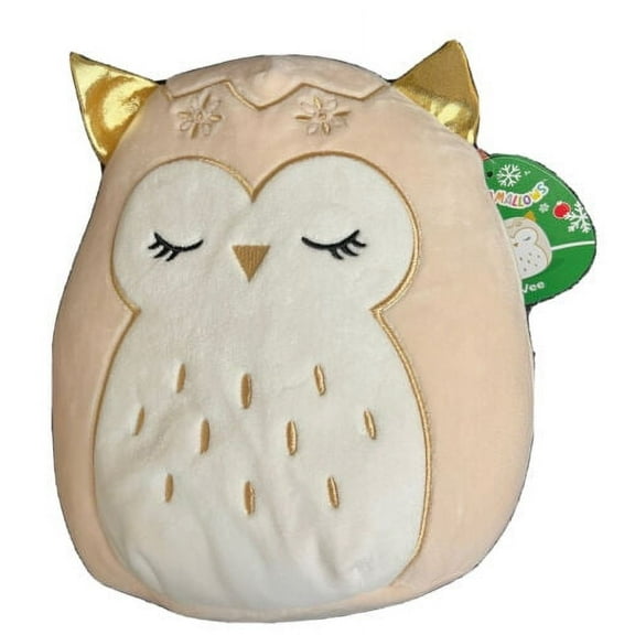 Squishmallow Official Kellytoy Squishy Soft Plush Toy Animal (8 Inch, Vee the Owl)