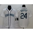 thumbnail image 1 of Baseball Jersey Mariners Fan Edition Mariners 24# Griffey 44# Copy Player Name Jersey -GTV, 1 of 2