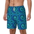 thumbnail image 2 of Balery Snake Mens Swim Trunks Swim Shorts for Men Quick Dry Inseam Beach Shorts with Compression Liner Pocket-Small, 2 of 9