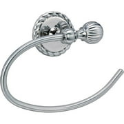 Andorra Satin Nickel Towel Ring