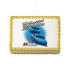 Nascar Logo Cars Take The Checkered Flag Edible Cake Topper Image