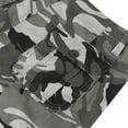thumbnail image 5 of Youthup Men's Relaxed Fit Camo Cargo Work Shorts, Utility Shorts with 6 Pockets, No Elastic, Zip Fly & Wrinkle-Free for Summer Outdoor, 5 of 16